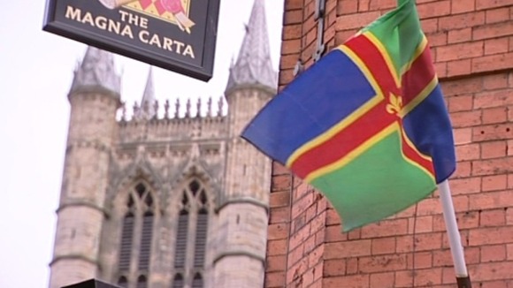 Flags in Lincoln