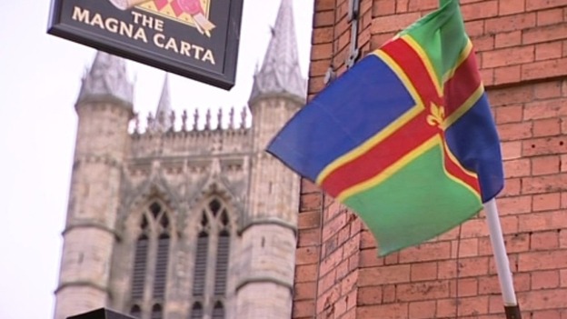 Flags in Lincoln