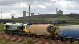 Train on Teesside