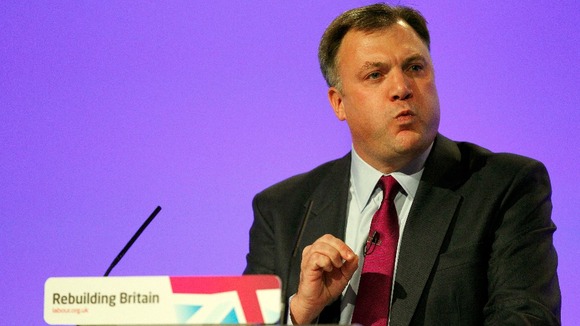 Shadow Chancellor Ed Balls delivered his speech at the Labour Party conference today.