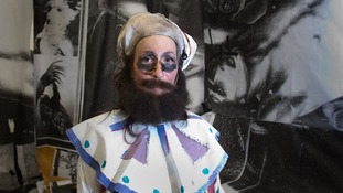 Spartacus Chetwynd, who is shortlisted for the 2012 Turner prize, at Tate Britain in London.