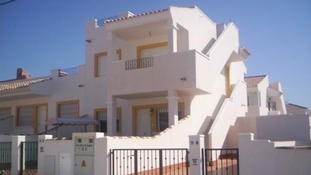 The apartment where the attack happened