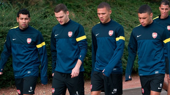 Arsenal players