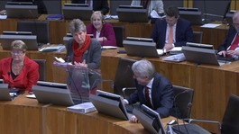 Finance Minister Jane Hutt in the Senedd