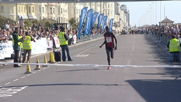 Bernard Chemugo wins Hastings Half Marathon